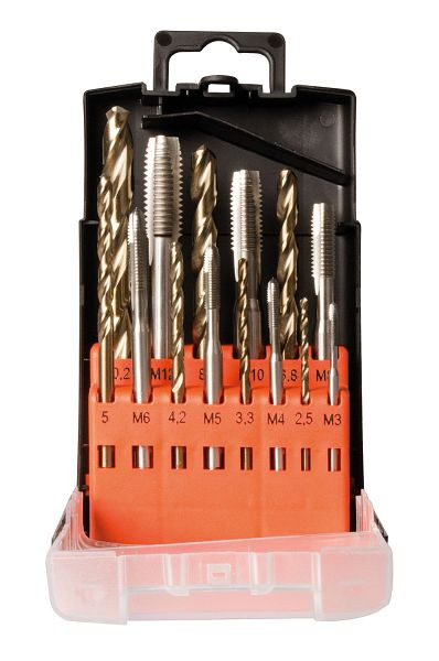 Projahn MGB set HSS-Co 14 delig M3-M12 DIN371/37 6 vorm B, 91031