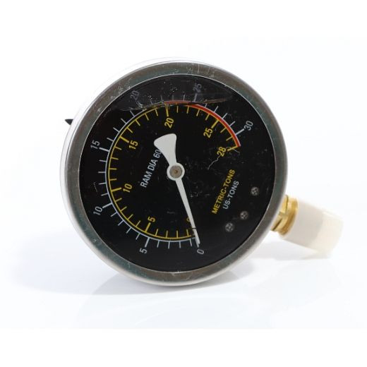 ELMAG persmanometer nr. 1, voor werkplaatspers EP 20 SH, 9801932