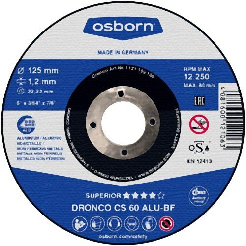 Karl Dahm Het metalen zaagblad voor aluminium en non-ferrometalen, Ø 125 mm, 12098