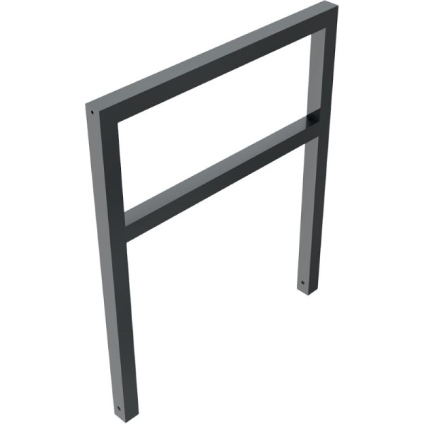 Stone HGS leunbalk/barrière -Spiekeroog- met dwarsbalk, 1000mm/gecoat DB 703, 455.100b