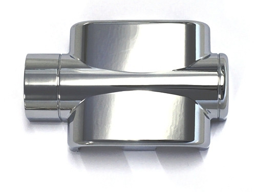 MERT deksel voor multiblock in chroom CONTINUOUS SHAPE, 1000-A-DCRL