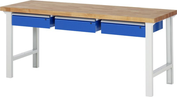 RAU werkbank serie 7000 - model 7003-1, B2000 x D700 x H840 mm, 03-7003A1-207B4S.11