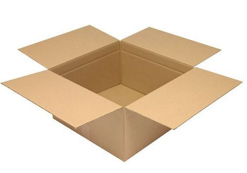 TransPak golfkartonnen vouwdoos 1-wandig, binnenmaat 470 x 470 x 250 mm, kwaliteit 1.30C, VE 25, 299294