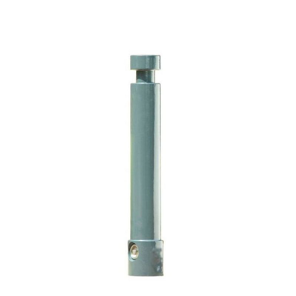 Stone HGS stijl tuinpaal -Maira-, afneembaar met 3p technologie, hoogte 600 mm, (zeskantsluiting), inclusief bodemhuls, RAL 6005 mosgroen, 25068-03
