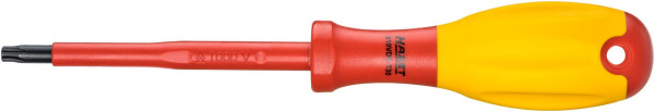 Hazet elektriciensschroevendraaier, dubbel geïsoleerd, binnen TORX® profiel, T30, 810VDE-T30