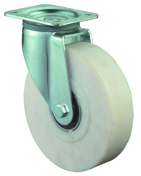 BS Rollen Zwaarlastwiel, wielbreedte 55 mm, wiel-Ø 125 mm, draagvermogen 1000 kg, loopvlak/wiellichaam gegoten polyamide, kogellagers, L600.B16.125