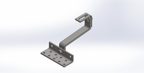 venturama Standard-Dachhaken, 3-fach-verstellbar(1.4016, MT in 1.4301), Sonderbügel, VE: 20 Stück, 1342765