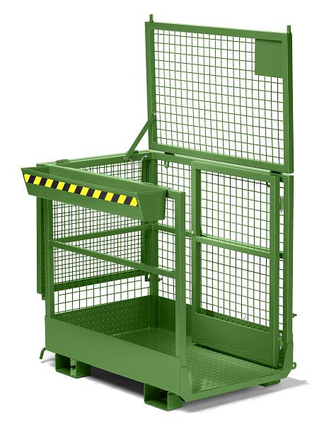 RR Industrietechnik werkmand type RAK-Duo RAL 6011, 100600290