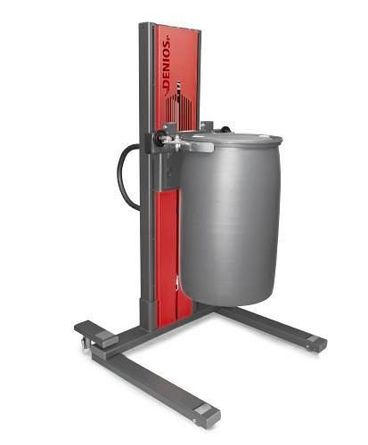 DENIOS vatheffer Secu Ex type SK voor vaten van 200/220 liter, smal onderstel, ATEX