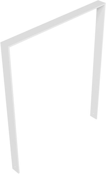 Schake leunbeugel van platstaal 80 x 12 mm, zonder dwarsbalk, totale breedte: 1000 mm, thermisch verzinkt, 452_100
