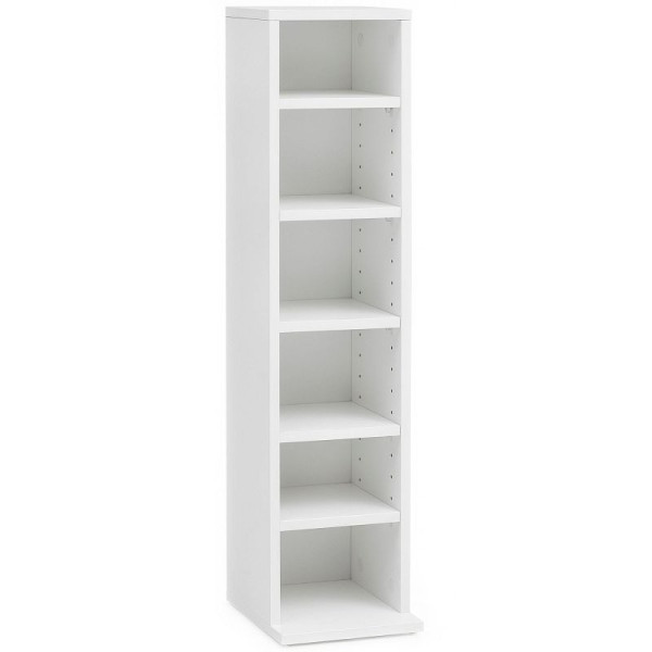 Wohnling CD-plank hout 21 x 90 x 20 cm open, smal, WL5.836