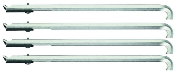 GEDORE trekhakenset, 4-delig, 178 mm met afstandhouders, 8012080