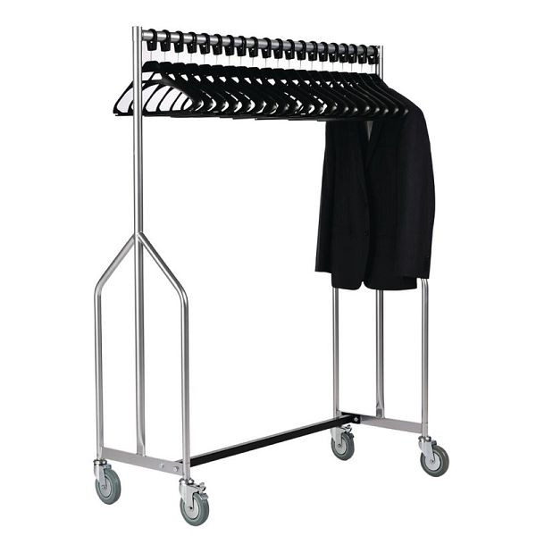 Bolero Heavy Duty Z-kledingstang met 20 hangers, GK911