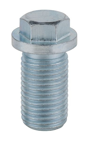 KS Tools olieaftapschroef, buitenzeskant 13mm, M14x1,5x24mm, verpakking van 10, 430.1025