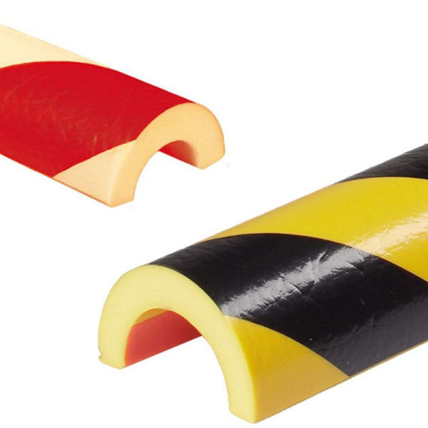 Stein HGS HGS buisbescherming -Protect- Knuffi®, extreem slijtvast, bocht 50/70 mm, zwart, voor buis-Ø van 40-60 mm, 33289