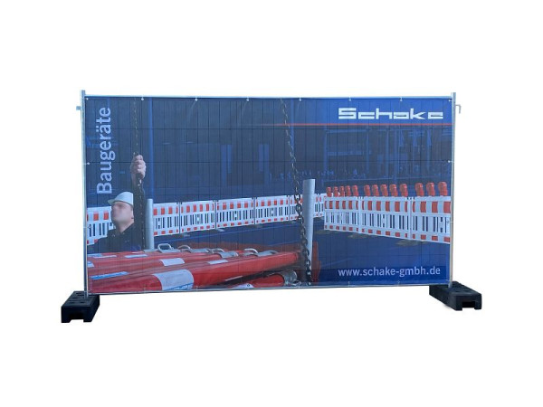 Schake bouwheknet om uit te rekken, geschikt voor alle bouwhekken 337 x 173 cm, 3FB36KL