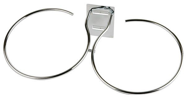 APS dubbele ring voor buffetladder, voor schalen Ø ca. 23 cm, verchroomd metaal, 11597