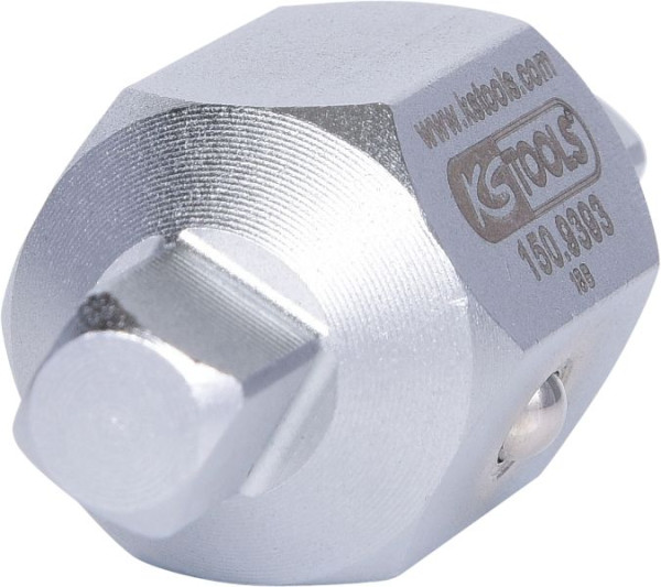 KS Tools doppen voor olieaftappluggen, vierkant, 150.9393