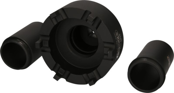 KS Tools borgmoersleutelset met 2 geleidebuizen voor Mercedes, Ø 113 mm, 3-delig, 460.5425