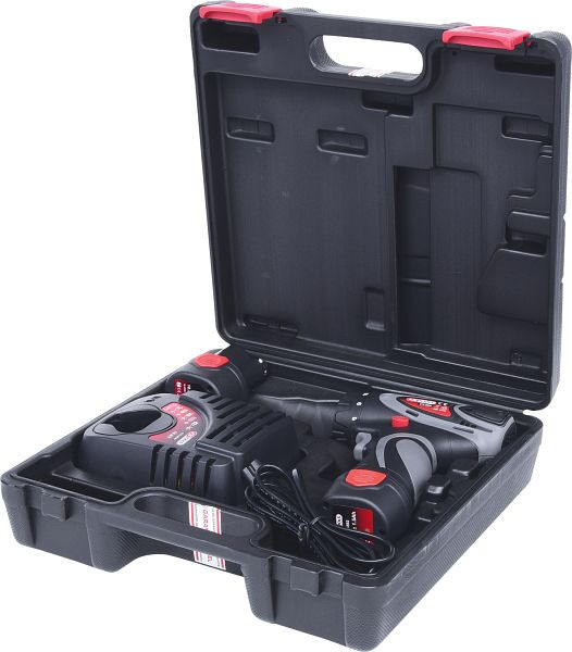KS Tools 1/4'' accu-bitschroevendraaier, 24Nm, 400 rpm 10, 8V, met 2 accu's en 1 oplader, 515.3531
