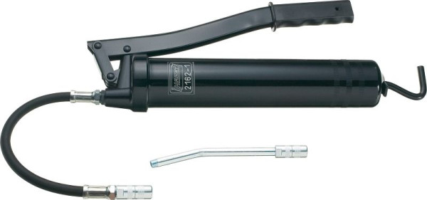 Hazet vetspuit, lichte uitvoering, wanddikte: 1 mm Inhoud: 500 cm3 versterkte slang, mondstukbuis en 2 mondstukken M 10 x 1, 2162-1