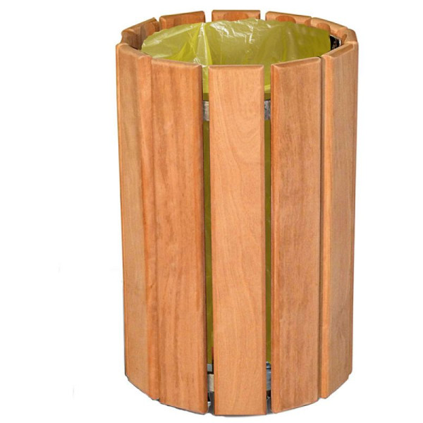 Stein HGS HGS afvalbak -Houten-, licht eikenhout, 22274