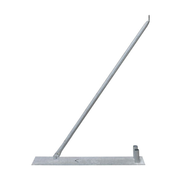 Stein HGS HGS mobiele heksteun voor bouwhekken met een hoogte van 2,00 m, inclusief voetplaat, 3b1543