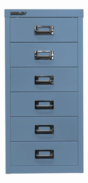 Bisley MultiDrawer™, 29-serie, DIN A4, 6 laden, blauw, L296605