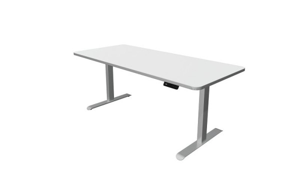 Kerkmann zit-statafel, Move 3 Premium, B 1800 x D 800 mm, elektrisch in hoogte verstelbaar van 720-1210 mm, wit, 10331410