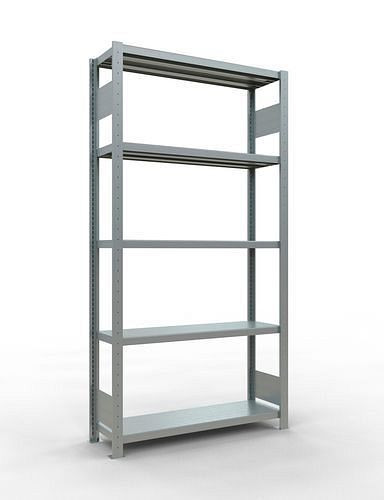Schulte legbordstelling, basisveld, 5 opbergniveaus, vakbelasting 250 kg, 1060 x 336 x 2000 mm, 278807