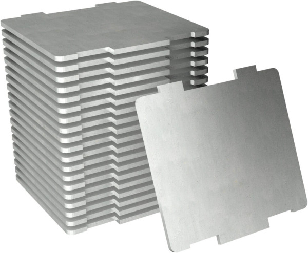 VIGOR scheidingsplatenset, klein 45 mm, aantal gereedschappen: 20, V6685-1/20