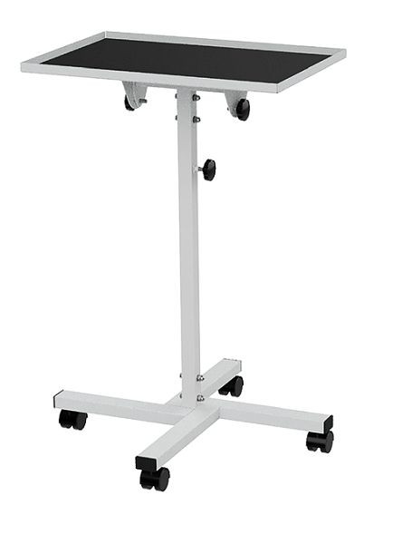 Bedrunka + Hirth verrijdbaar werk- en montageframe, traploos in hoogte verstelbaar en kantelbaar, 660 x 660 mm, 4 x kunststof zwenkwielen Ø 50 mm, 10/05/30
