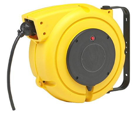 Ebinger kabelhaspel X 4000, 18m kabel H05VV-F 2x1mm², 2.250.003