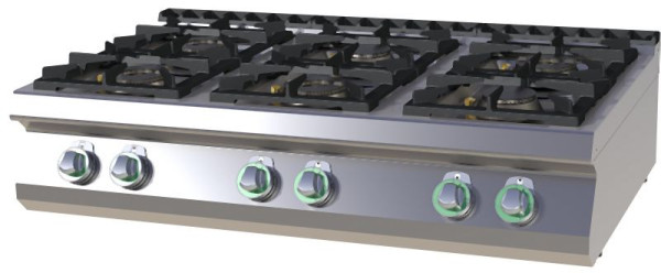 RM Thermik Serie 700, gasfornuis, 1200x730x300 mm, SP-7012G