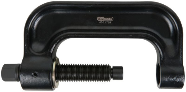 KS Tools C-beugel met trapeziumvormige draadspindel, 235,0 mm, 460.1736
