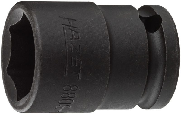 Hazet impact, machine schroevendraaierdop, zeskant, hol vierkant 10 mm, buitenzeskant trekprofiel, 16 mm, 880S-16