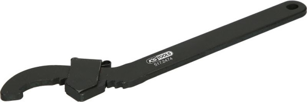 KS Tools Verstelbare haaksleutel met neus, 45 - 90 mm, 517.2475