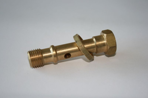 ELMAG messing beugel voor terugslagklep (positie 45+47) voor model ECU, 9010300