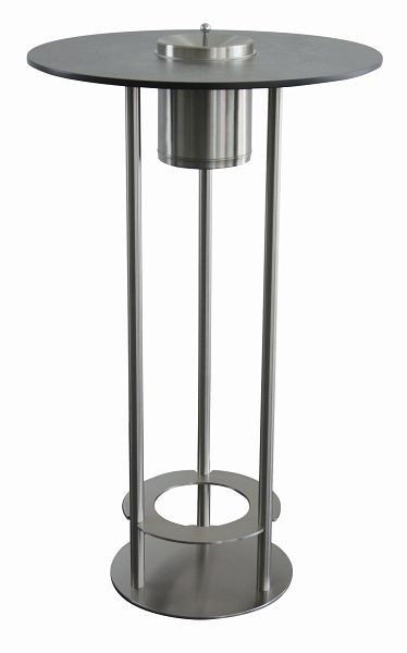 TKG bartafel MEETING POINT geborsteld RVS, 400100