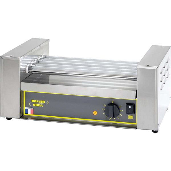 Stalgast hotdoggrill, 5 rollen, afmetingen 545 x 320 x 240 mm (bxdxh), KE0901005