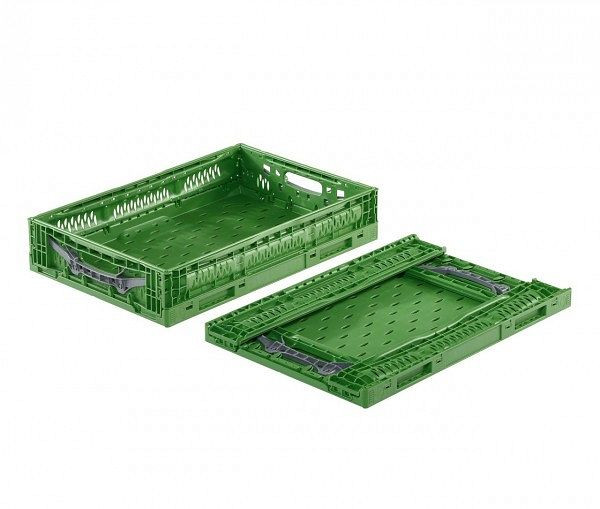 ALPHA Klappkiste 600x400x120 mm, 3033-GRU