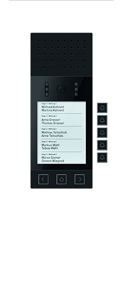 TCS video ingebouwde display functiemodule serie ADX5 voor maximaal 30 wooneenheden, ADI59210-0057