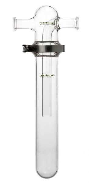 Rettberg koude val, 1000 ml, tweedelig, onderste deel DN 60, bovenste deel 2x KF DN 25 met extra DN 16 (voor Pirani meetsonde), 134051254