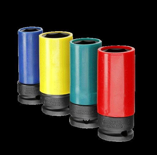 GEDORE krachtschroevendraaierset 1/2", 4-delig, 2790831