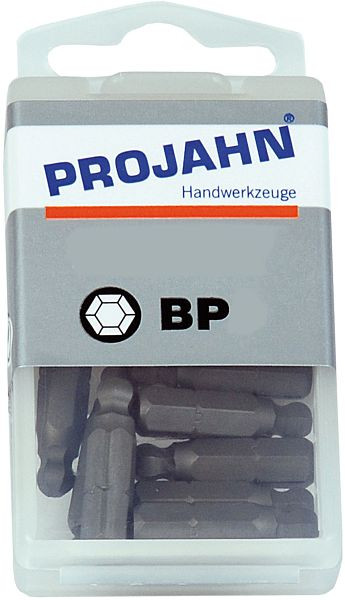 Projahn 1/4" kogelkopbit L25 mm 8 mm pak van 10, 2788-10