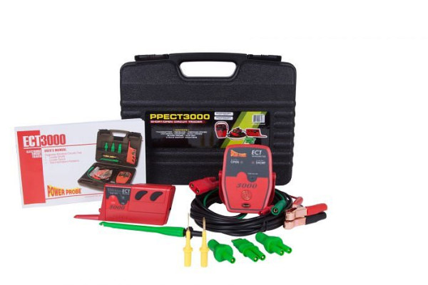 Power Probe Electronic circuit tracer (kort/open), VE: 5 stuks, PPECT3000