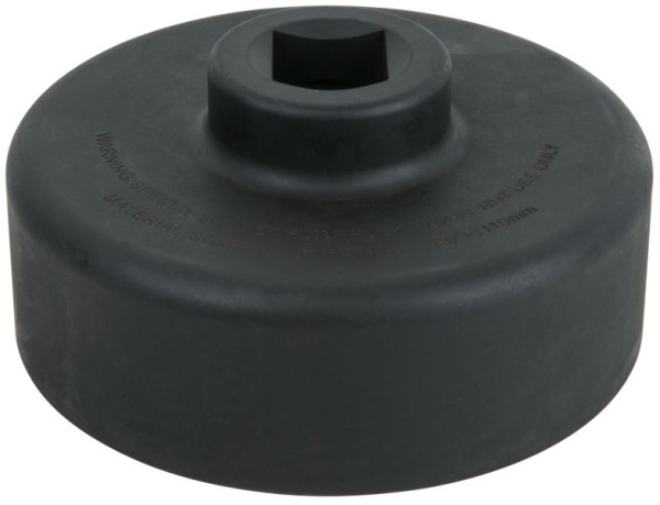 KS Tools 1" asmoersleutel, zeskant, kort, 110 mm, 460.0250