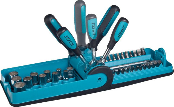 Hazet "Smart Case" doppen- en bitset, aantal gereedschappen: 38, 856-1