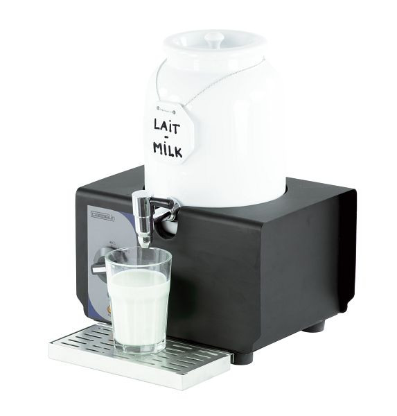 Casselin melkverwarmer 4L met porseleinen houder, CDLPC4