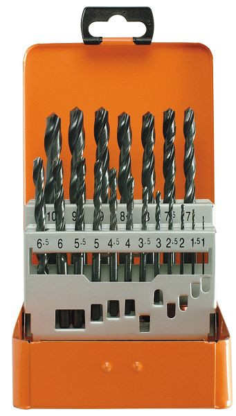 Projahn boorcassette HSS-R 19 stuks 1-10 / 0,5 mm BASIC, 60003